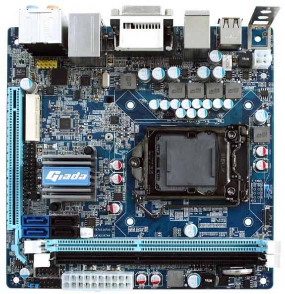  Giada va lansa placa de baza mini-ITX cu chipset Z68