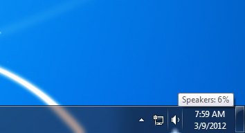  Mi-a disparut iconul volume din taskbar ( Windows 7 )