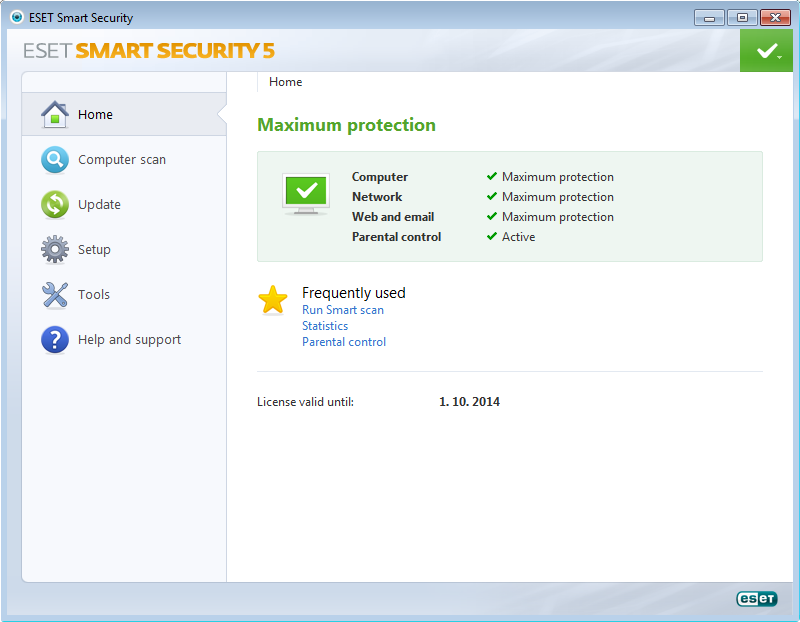 ESET Smart Security 5 2