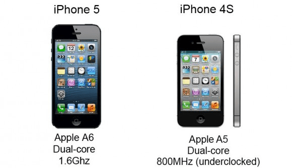 iPhone 5 vs iPhone 4S Comparatii si Detalii