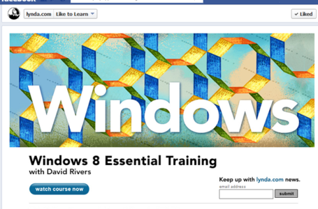 Lynda.com ofera un curs gratuit pentru Windows 8